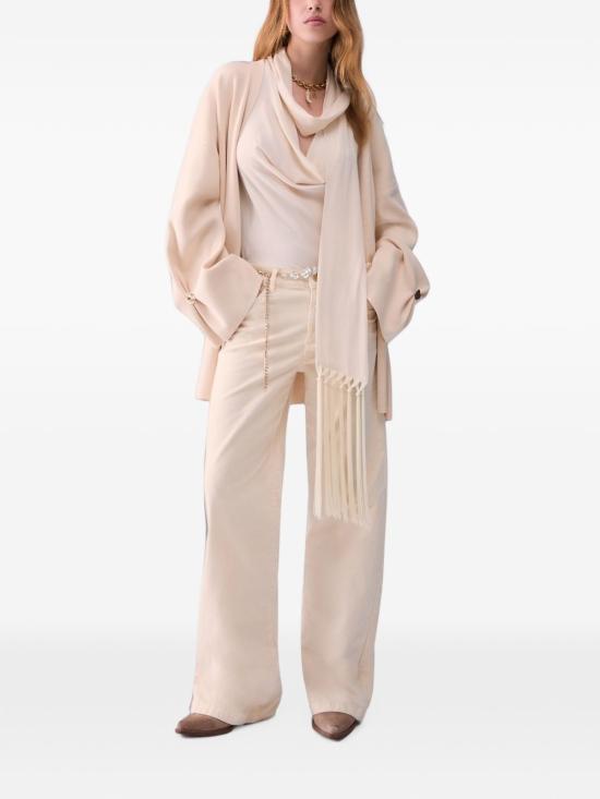 26FW 리우조 긴팔 티셔츠 CF6206T 2578X0808 BUTTER - LIU JO