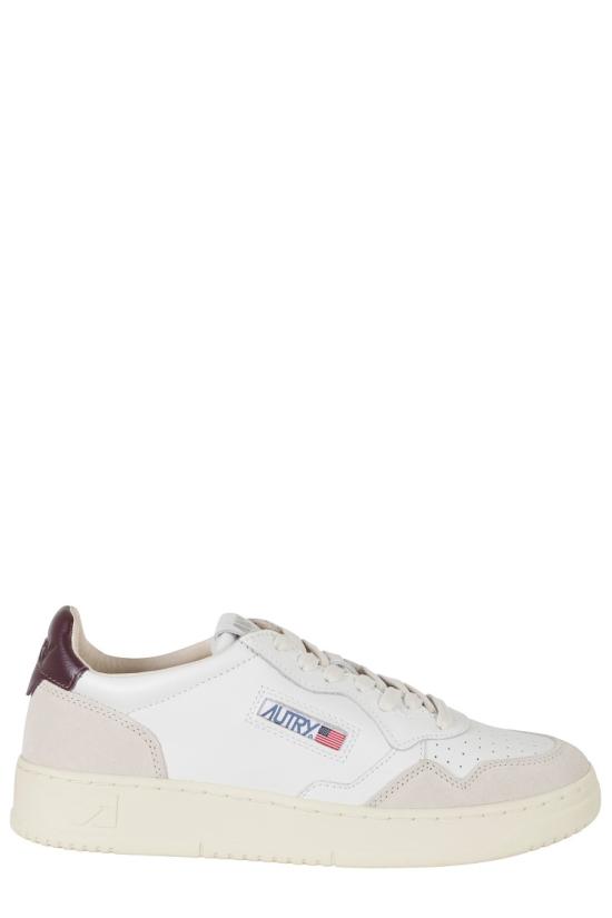 26FW 오트리 메달리스트 로우 스니커즈 AULM 099 White