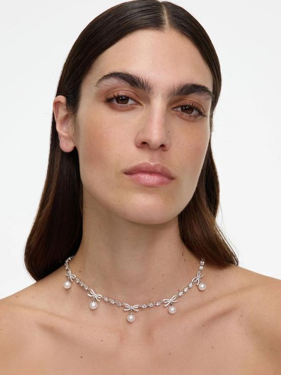 26FW 셀프 포트레이트 목걸이/팬던트 AW26600NSL SILVER ARGENTO - SELF PORTRAIT