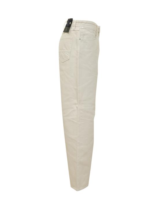 26SS 스톤 아일랜드 인디고 데님 로우 루즈핏 파이브 포켓 진 L1S14J100006S0J24 V0093 IVORY - STONE ISLAND