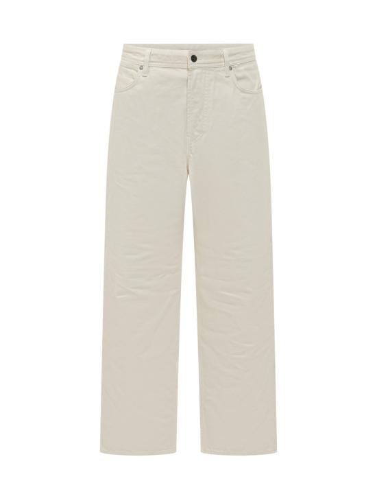 26SS 스톤 아일랜드 인디고 데님 로우 루즈핏 파이브 포켓 진 L1S14J100006S0J24 V0093 IVORY