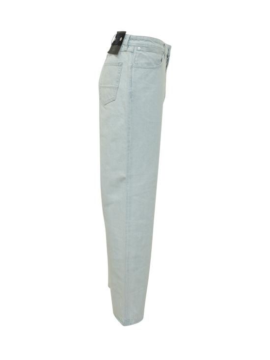 26SS 스톤 아일랜드 인디고 데님 로우 루즈핏 파이브 포켓 진 L1S14J100006S00J9 VJ203 BLUE EXTRA BLEACH - STONE ISLAND
