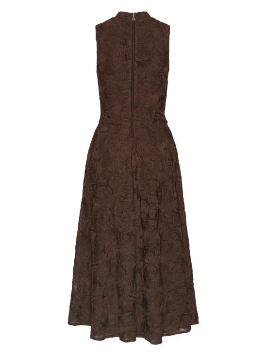 26FW 로테이트 미디 원피스 116665 1667 Marrone - ROTATE