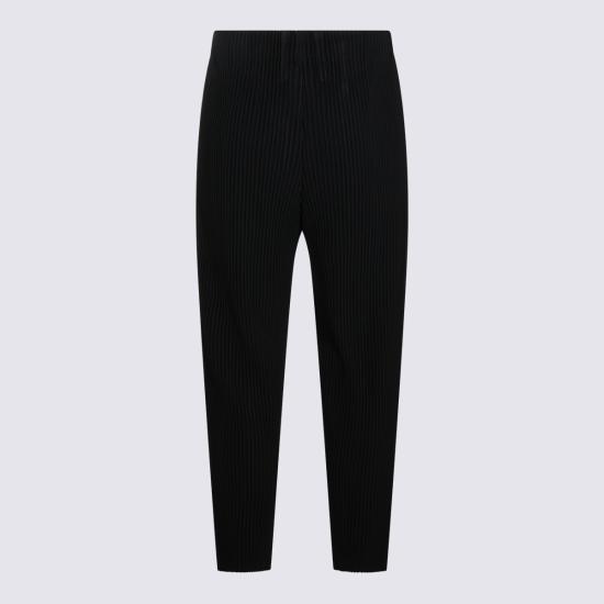 26FW 옴므 플리세 이세이 미야케 스트레이트 팬츠 HP68JF550 15 BLACK - HOMME PLISSE' ISSEY MIYAKE