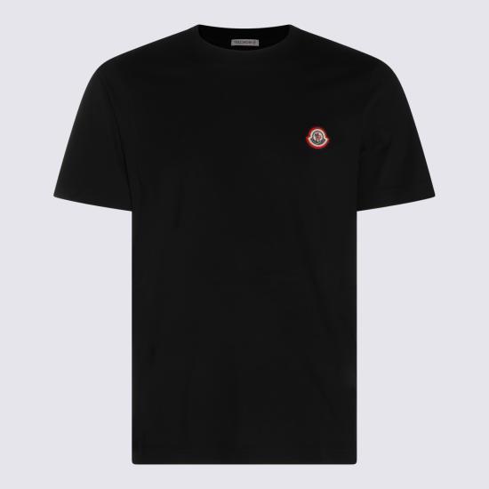 26FW 몽클레어 반팔 티셔츠 L20918C00045 89B8Y999 Black
