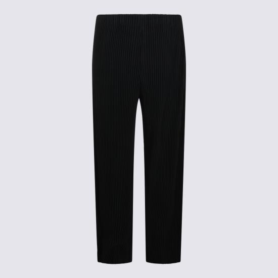 26FW 옴므 플리세 이세이 미야케 스트레이트 팬츠 HP68JF074 15 BLACK - HOMME PLISSE' ISSEY MIYAKE