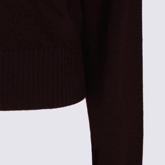 26FW 짐머만 스웨터 9420TF261 MAHO MAHOGANY - ZIMMERMANN