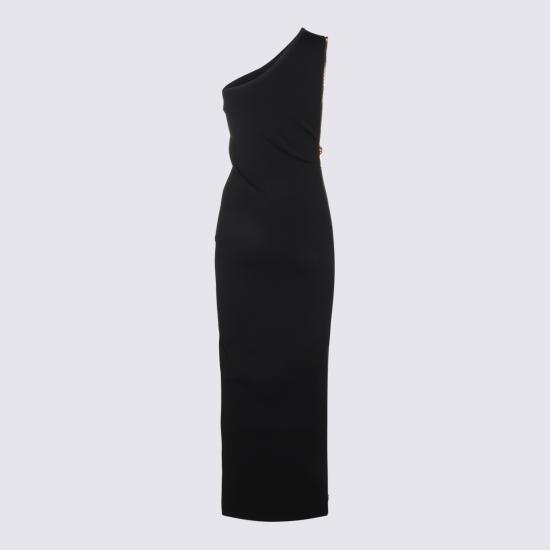 26FW 엘리자베타프랜치 미디 원피스 AM07B66E2 110 Nero - ELISABETTA FRANCHI