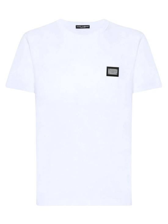 26FW 돌체앤가바나 반팔 티셔츠 G8PT1Z G7P9KW0800 WHITE