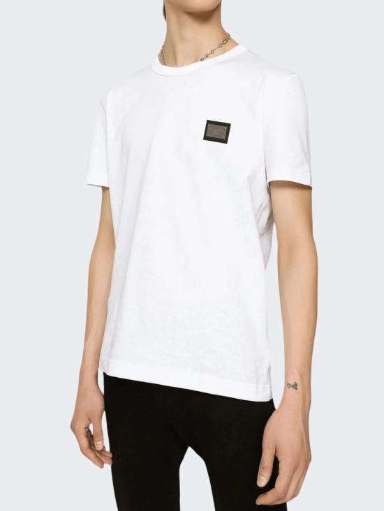 26FW 돌체앤가바나 반팔 티셔츠 G8PT1Z G7P9KW0800 WHITE - DOLCE & GABBANA