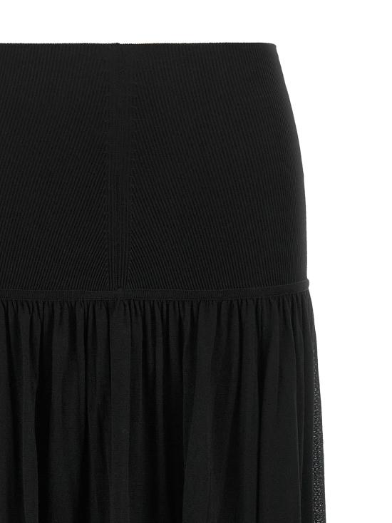 26FW 짐머만 숏 스커트 9282SF261BLK Black - ZIMMERMANN
