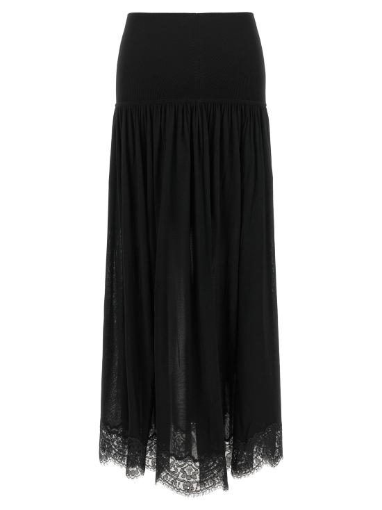 26FW 짐머만 숏 스커트 9282SF261BLK Black - ZIMMERMANN