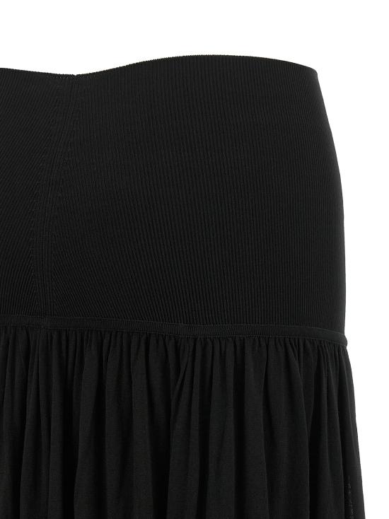 26FW 짐머만 숏 스커트 9282SF261BLK Black - ZIMMERMANN