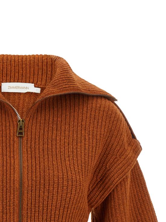 26FW 짐머만 가디건 9556TF261RUT Orange - ZIMMERMANN