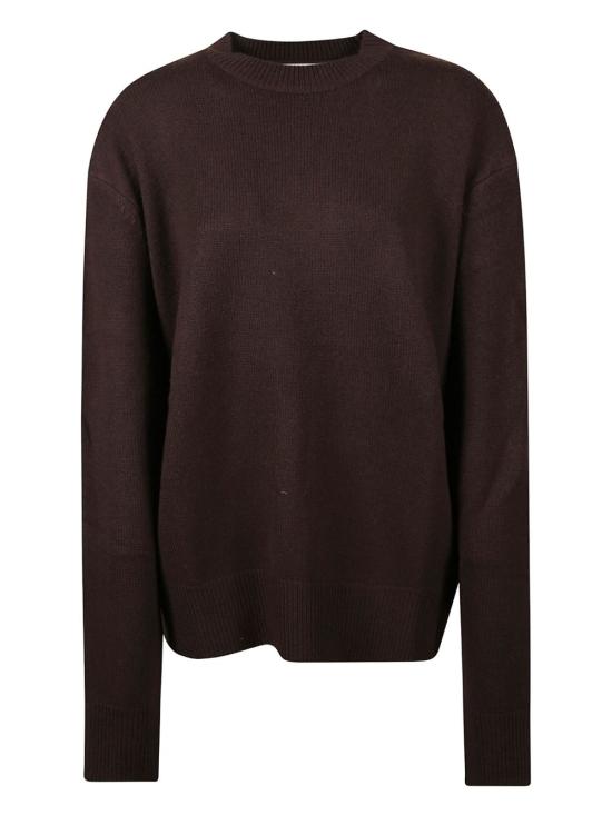 26FW 더프랭키샵 스웨터 KNFS21174201 DARK BROWN