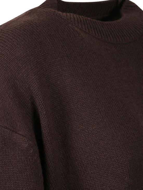 26FW 더프랭키샵 스웨터 KNFS21174201 DARK BROWN - THE FRANKIE SHOP