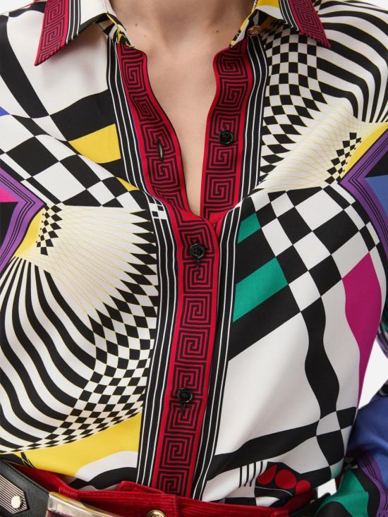 26FW 베르사체 셔츠 1024221 1A192885X000 Multicolor - VERSACE