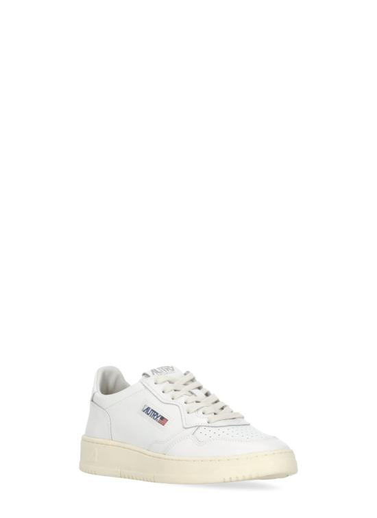 26FW 오트리 메달리스트 로우 레더 스니커즈 AULW LL15WHT WHT WHITE - AUTRY