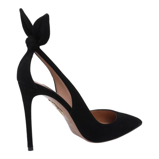 26FW 아쿠아주라 힐/펌프스 DENHIGP0 SUE000 Black - AQUAZZURA
