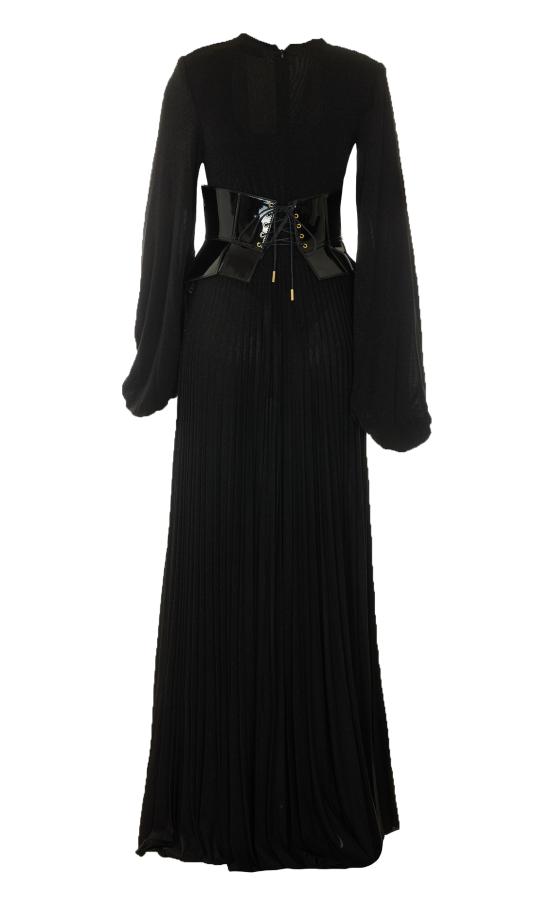 26FW 엘리자베타프랜치 미디 원피스 ABR1566E2 110 Black - ELISABETTA FRANCHI