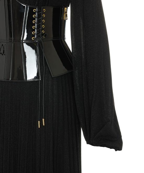 26FW 엘리자베타프랜치 미디 원피스 ABR1566E2 110 Black - ELISABETTA FRANCHI