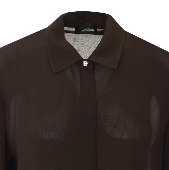 26FW 리우조 셔츠 CF6207T2578 X0807 BROWN - LIU JO