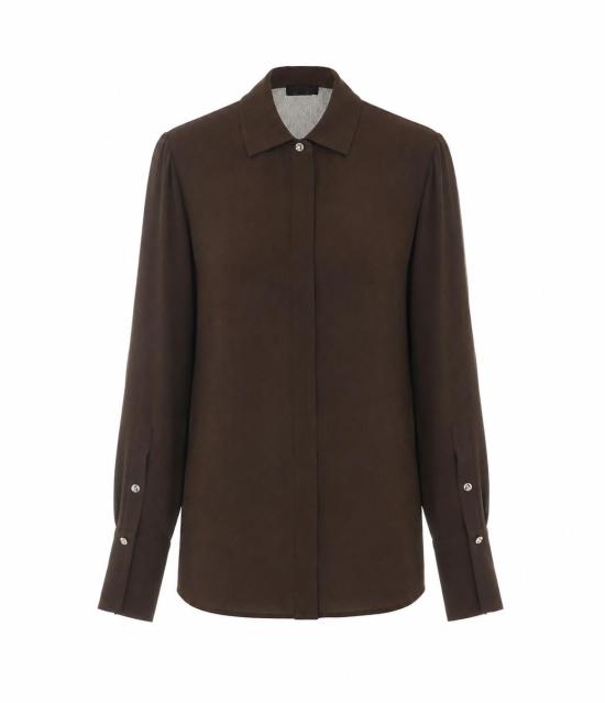 26FW 리우조 셔츠 CF6207T2578 X0807 BROWN