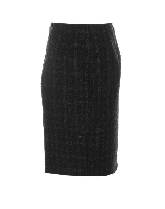 26FW 엘리자베타프랜치 미디 스커트 GO23267E2 110 BLACK - ELISABETTA FRANCHI