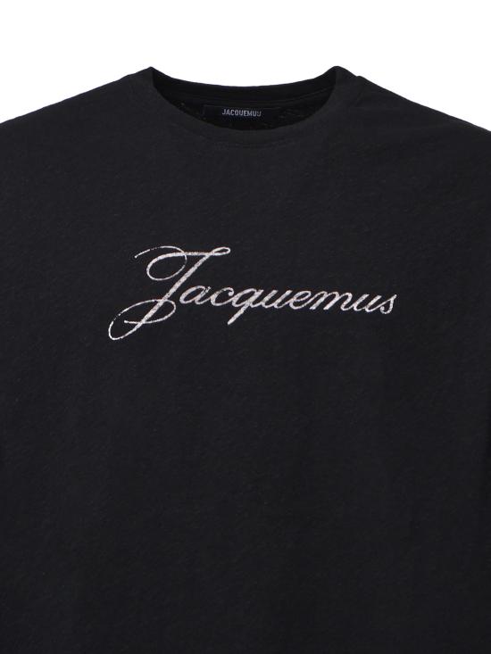 26FW 자크뮈스 긴팔 티셔츠 TSU00351AJ00289 990 BLACK - JACQUEMUS
