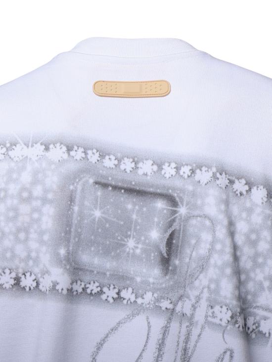 26FW 피디에프 반팔 티셔츠 DFM54047TJ101GR01C WHITE - PDF