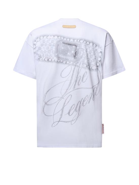26FW 피디에프 반팔 티셔츠 DFM54047TJ101GR01C WHITE - PDF