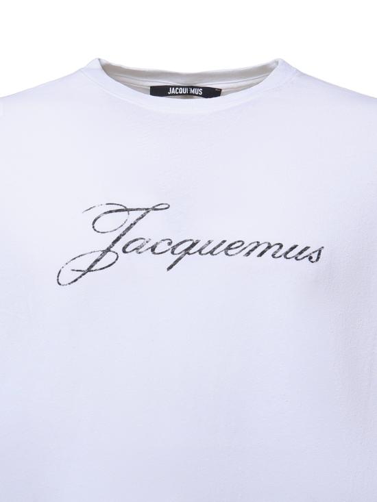 26FW 자크뮈스 긴팔 티셔츠 TSU00351AJ00289 100 WHITE - JACQUEMUS