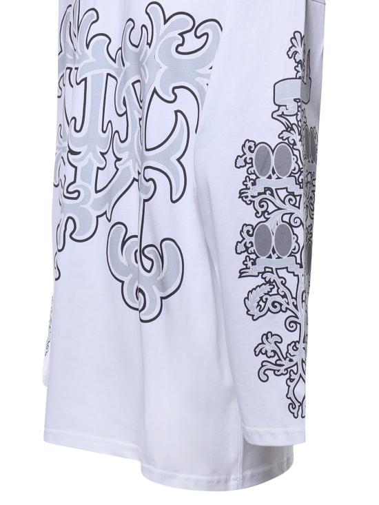 26FW 피디에프 반팔 티셔츠 DFM54058TJ101GR04C WHITE - PDF