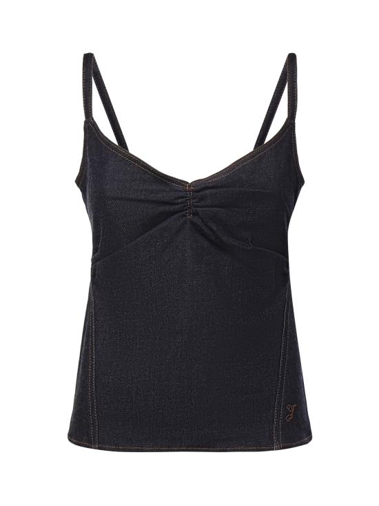 26FW 자크뮈스 민소매 티셔츠 TOW00951AD00041 390 DARK NAVY