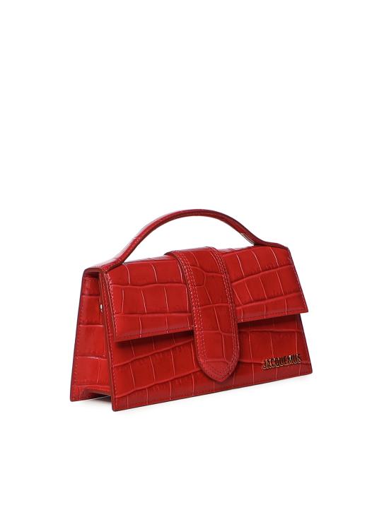 26FW 자크뮈스 라지 밤비노 크로스바디 플랩 백 BAW00007AC07A23 470 RED - JACQUEMUS