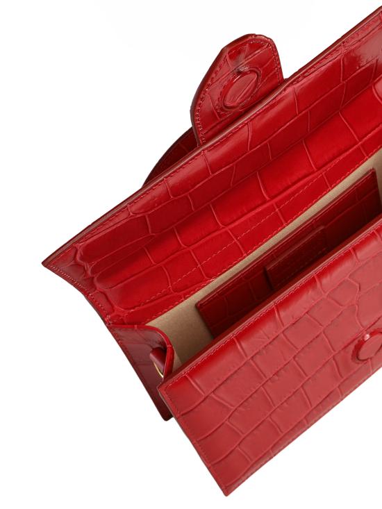 26FW 자크뮈스 라지 밤비노 크로스바디 플랩 백 BAW00007AC07A23 470 RED - JACQUEMUS