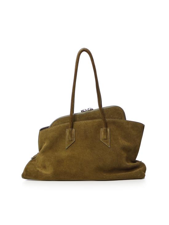 26FW 디 아티코 라 파세지아타 미디엄 탑 핸들 백 250WAH00054 LBT007AA853 GREEN - THE ATTICO
