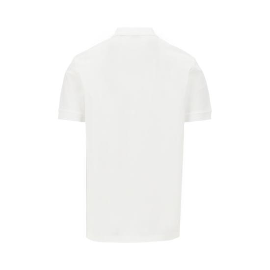 26FW 버버리 코튼 폴로셔츠 8126937 White - BURBERRY