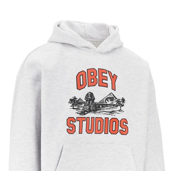 26FW 오베이 긴팔 티셔츠 111610069 Grey - OBEY