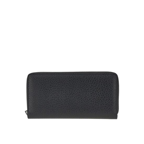 26FW 마르지엘라 4스티치 집어라운드 장지갑 S56UI0110P4455 Black