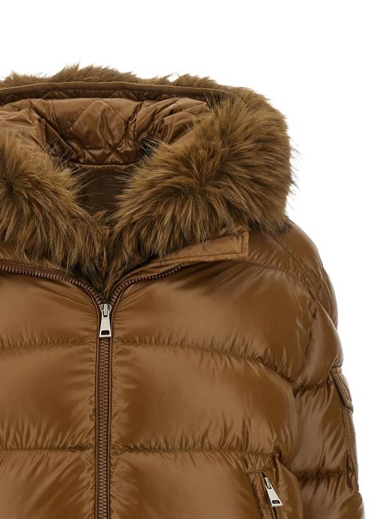 26FW 몽클레어 패딩 하이폴라이스  재킷 브라운 - MONCLER
