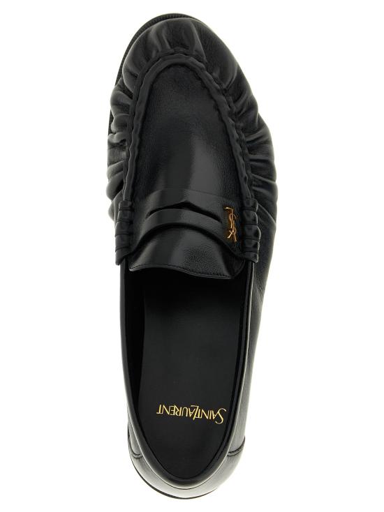 26FW 생로랑 로퍼 르   블랙 - SAINT LAURENT