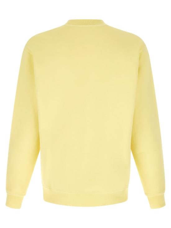 26FW 자크뮈스 긴팔 티셔츠 르 그로 그레인 스웨트셔츠 옐로우 - JACQUEMUS