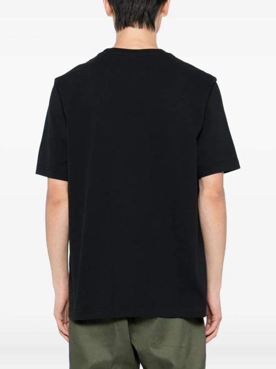 26FW 메종키츠네 폭스 헤드 컴포트 티셔츠 PM00108KJ7025 P199 BLACK - MAISON KITSUNE