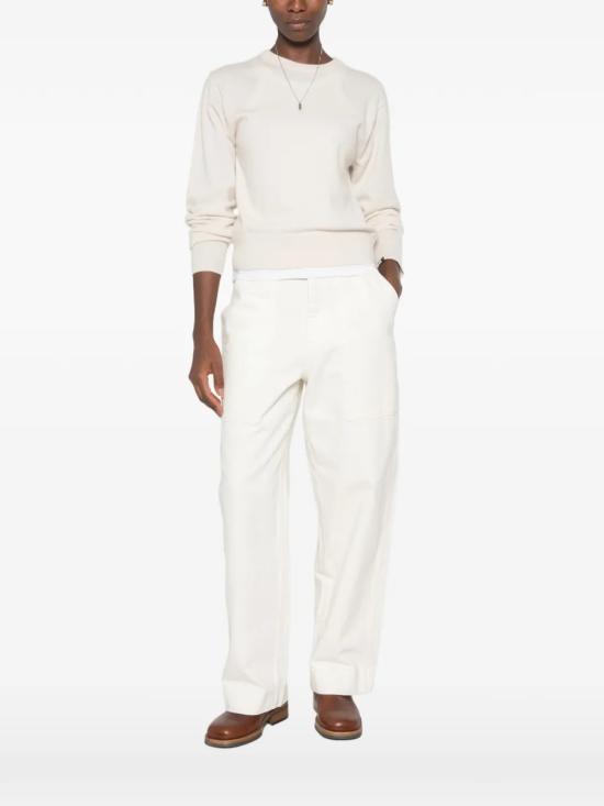 26FW 익스트림캐시미어 긴팔 티셔츠 MARCHBONE White - EXTREME CASHMERE