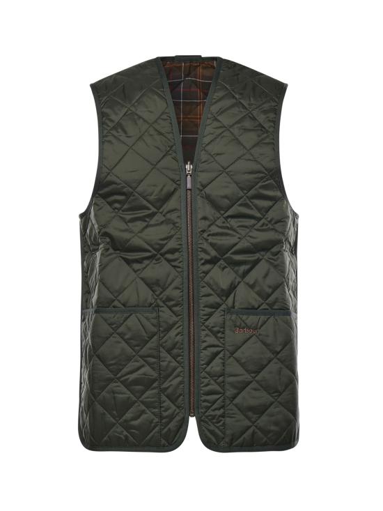 26FW 바버 퀼티드 집 라이너 MLI0001 GN92 OLIVE CLASSIC