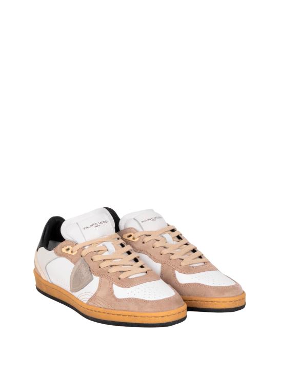 26FW 필립모델 스니커즈 PGAL LOW PGLUVD05 BLANC BEIGE - PHILIPPE MODEL