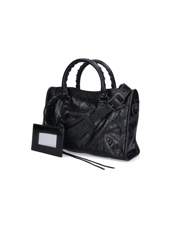 26FW 발렌시아가 르 시티 백 스몰 램스킨 865762 2ACFH 1000 Black - BALENCIAGA