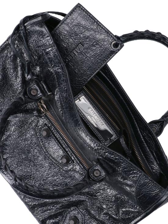 26FW 발렌시아가 르 시티 백 스몰 램스킨 865762 2ACFH 1000 Black - BALENCIAGA