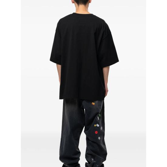 26FW 메종 미하라 야스히로 캣 프린트 반팔 티셔츠 J17TS823 BLACK - MAISON MIHARA YASUHIRO
